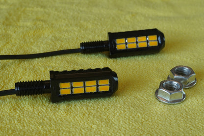 Universal 8 LED Metal Indicators