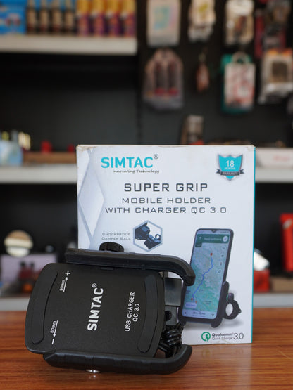 SIMTAC Mobile Holder With Charger