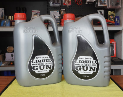 Royal Enfield GENUINE Liquid Gun 15w50 Engine Oil 2.5L