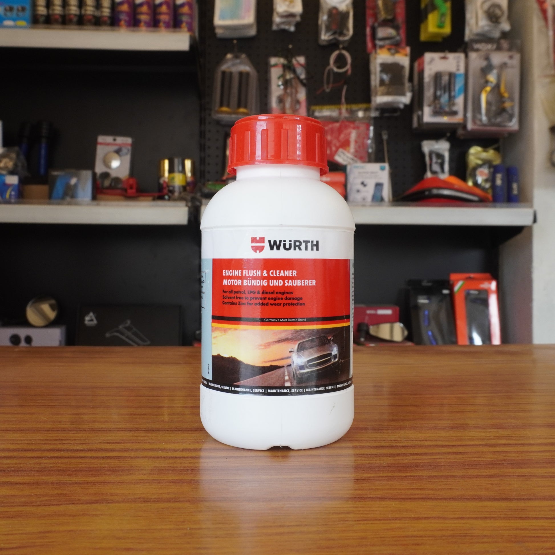 WUERTH GENUINE Engine Flush For Car/Bike 250ml