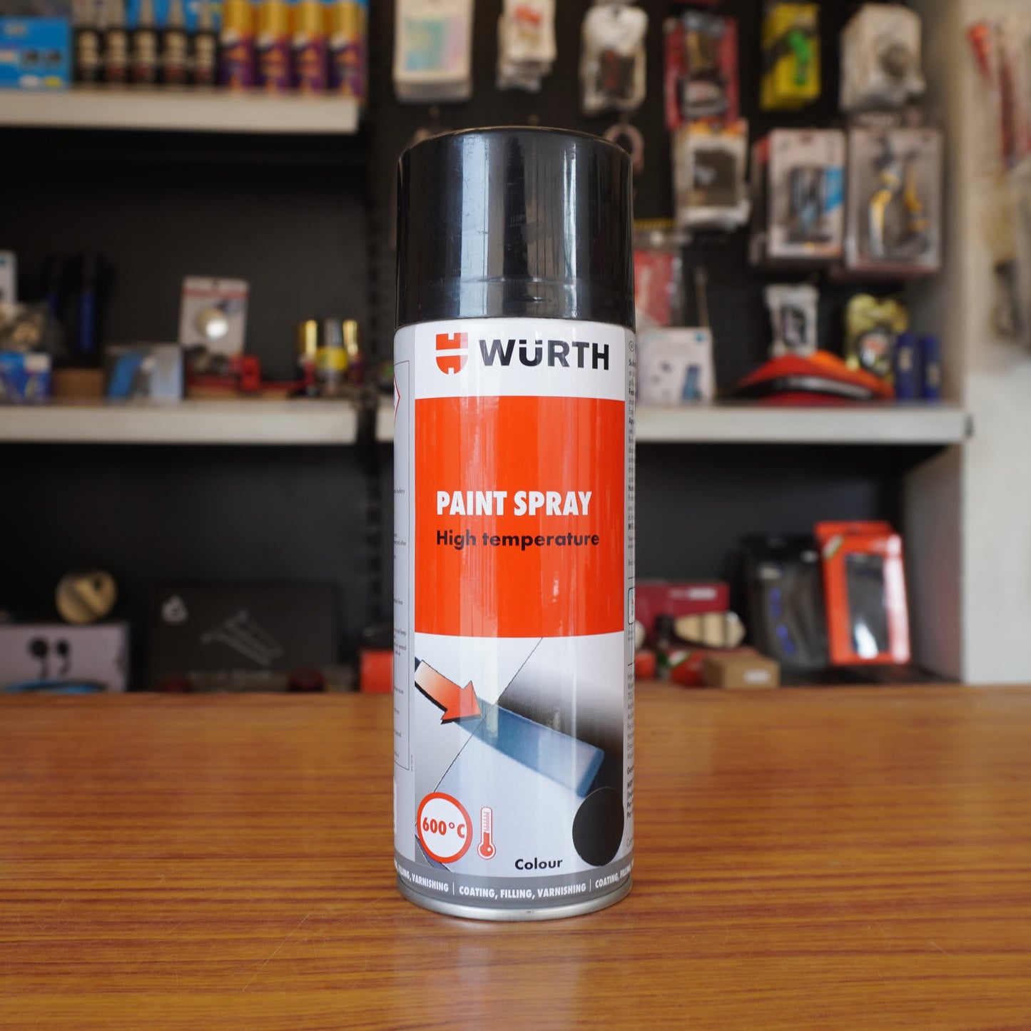 WUERTH GENUINE High Temperature Spray Paint 600°C 300ml