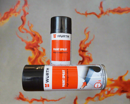 WUERTH GENUINE High Temperature Spray Paint 600°C