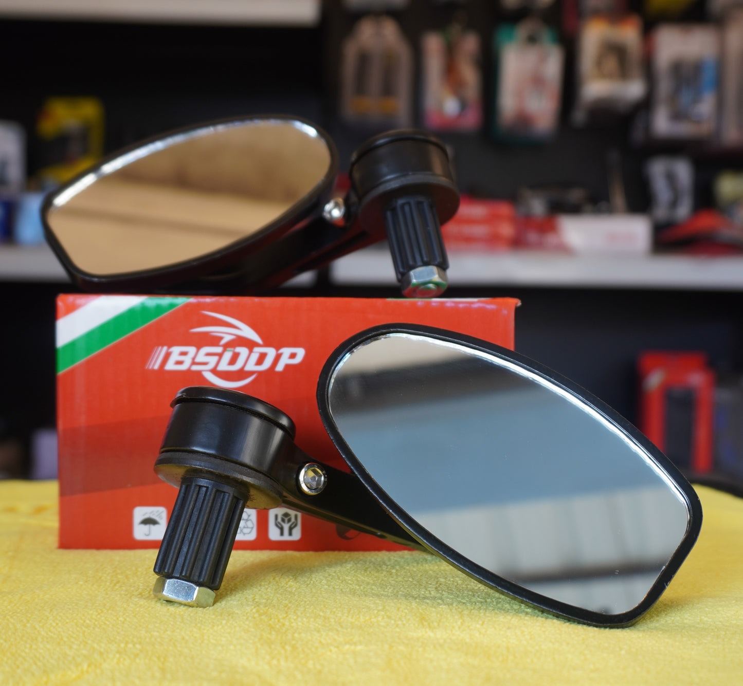 Universal BSDDP Bar End Mirrors