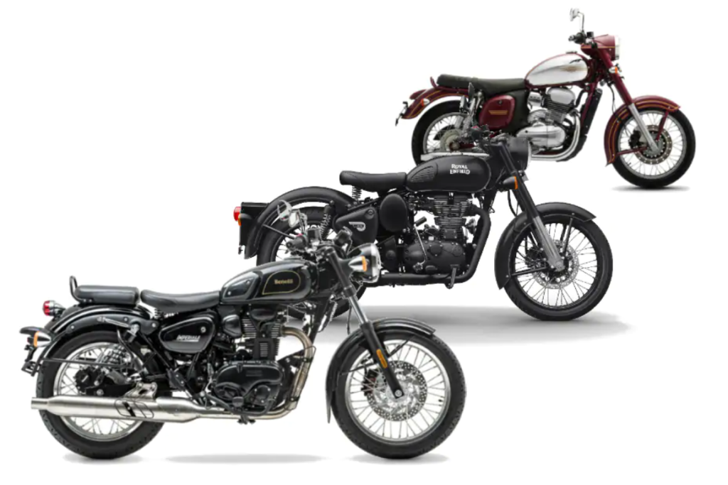 Jawa vs Royal Enfield Classic 350 vs Benelli Imperiale 400